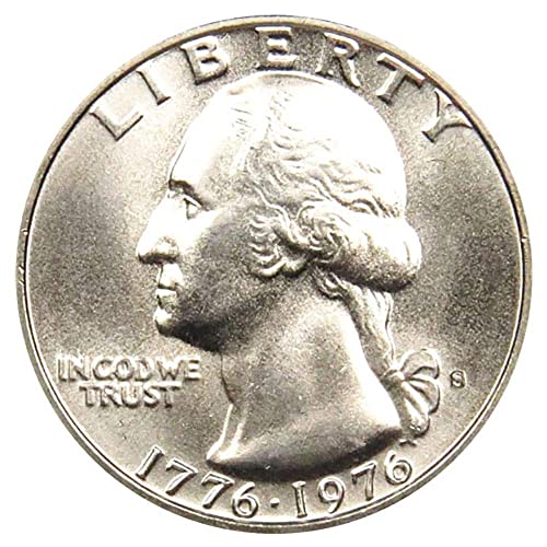 1976 S BU Washington Silver Quarter Bicentennial 1776-1976 Drummerboy Design Quarter US Mint Mint Brilliant Uncirulated MS