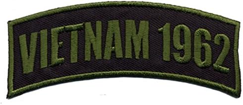 מקוריים מורשים רשמית וייטנאם 1962, רקום ברזל-און/מסור-און ריון-4 x 1
