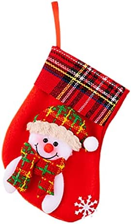 NSQFKLALL גרביים גדולות גרבי ממתקים קישוטים לחג חג המולד קישוטי מסיבת חג המולד של ולנטיין עץ קרמיקה