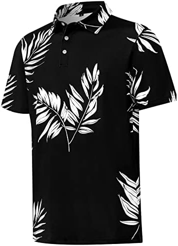 חולצות פולו הגולף ההוואי של אפטרו גברים