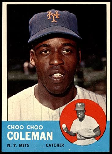 1963 Topps 27 Cho Choo Coleman New York Mets VG/Ex Mets