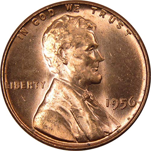 1956 Lincoln Weat Cent Bu Uncirculat