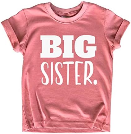 חולצת אחות גדולה הכרזת אחות גדולה חולצות פעוטות שהועברו לתלבושת בנות