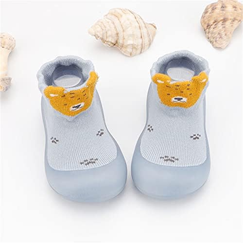 מקרית גרבי נעלי חיות תינוקות פעוט מקורה הליכונים תינוק אלסטי חמוד ראשון תינוק נעלי הליכה נעליים לתינוקות