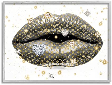 תעשיות סטופל שיק צפחה שפתון גלאם פירוט תכשיטי יהלומים, עיצוב על ידי מדליין בלייק