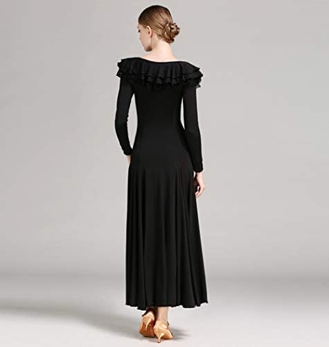 Yumeiren Modern Waltz Dance Sofection שמלות, תרגול חצאית נדנדה גדולה