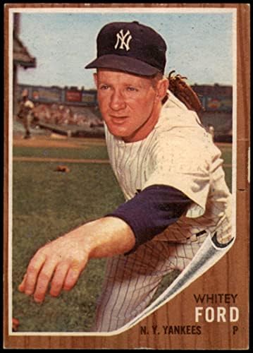 1962 Topps 310 Whitey Ford New York Yankees VG Yankees