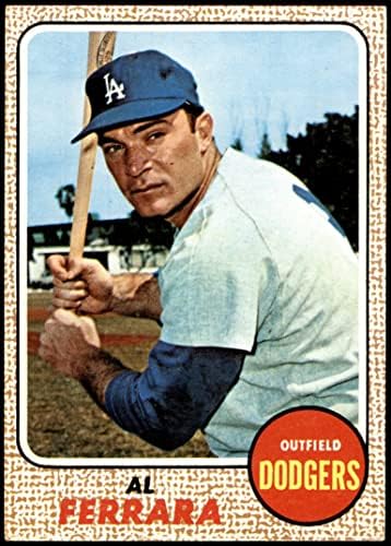 1968 Topps 34 A al Ferrara Los Angeles Dodgers Ex/MT Dodgers